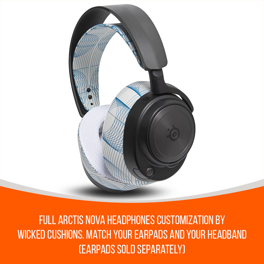 Apos Audio Wicked Cushions Headbands & Headband Covers Upgraded Headband Replacement for Arctis Nova Headphones