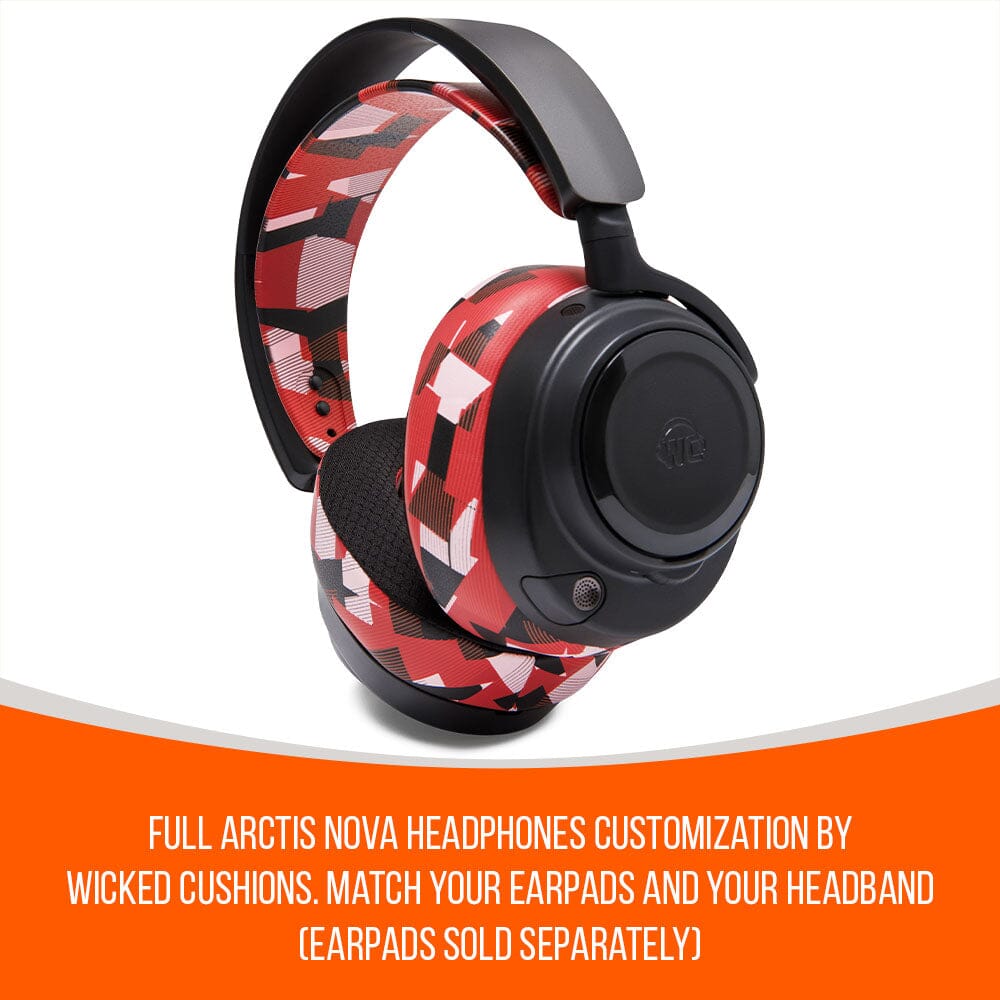 Apos Audio Wicked Cushions Headbands & Headband Covers Upgraded Headband Replacement for Arctis Nova Headphones