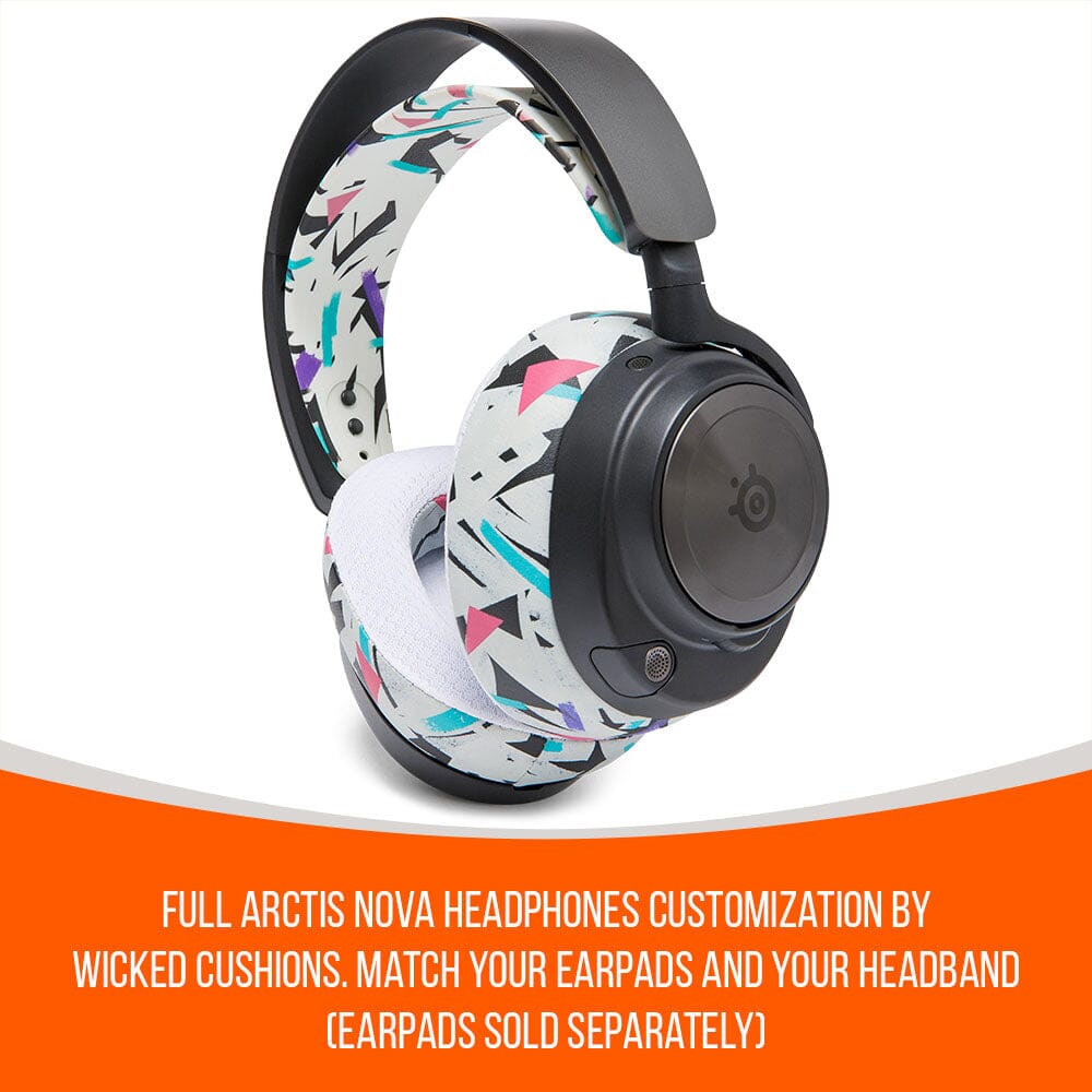 Apos Audio Wicked Cushions Headbands & Headband Covers Upgraded Headband Replacement for Arctis Nova Headphones