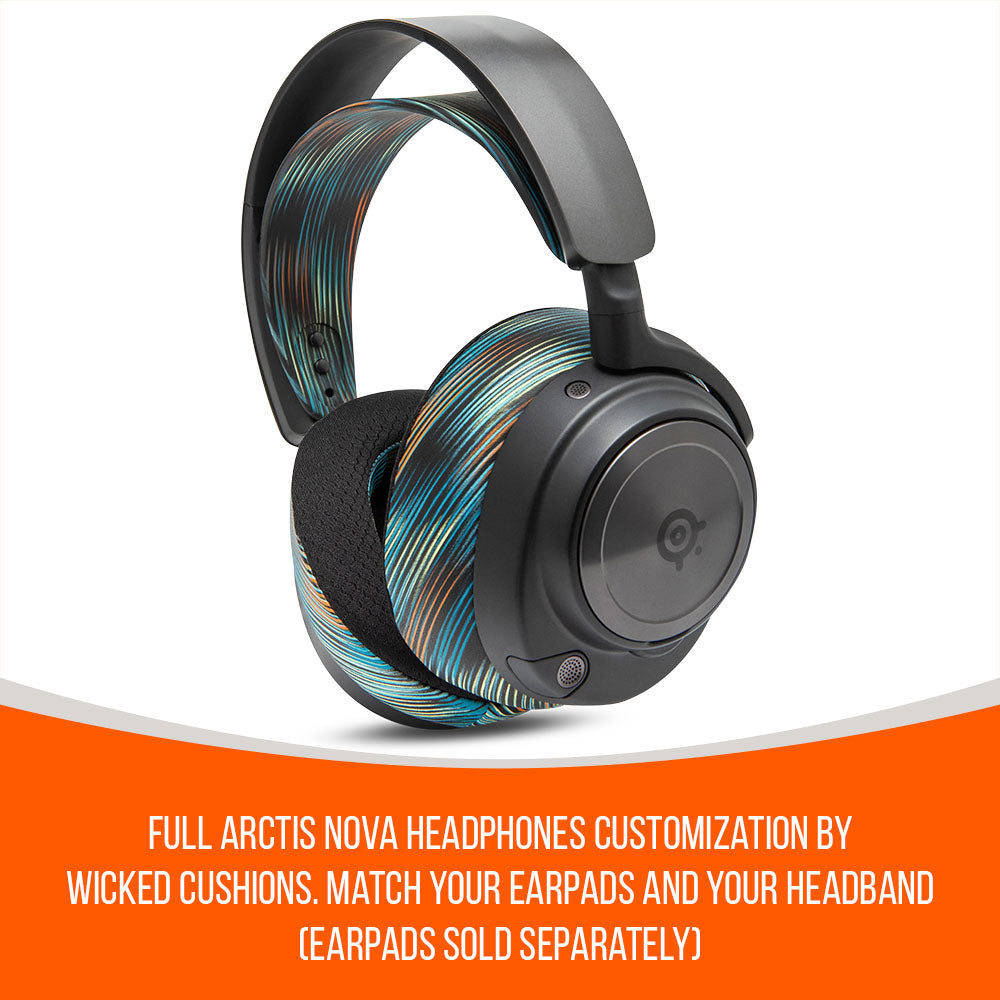 Apos Audio Wicked Cushions Headbands & Headband Covers Upgraded Headband Replacement for Arctis Nova Headphones