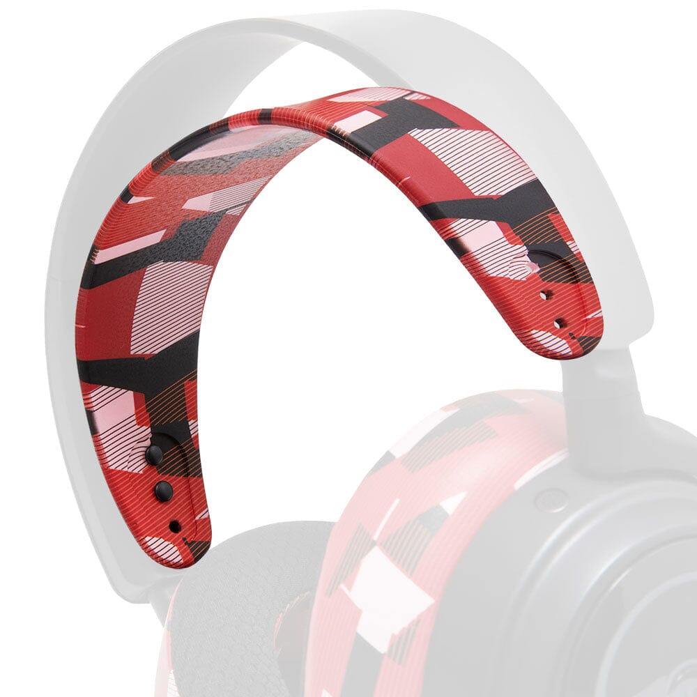 Apos Audio Wicked Cushions Headbands & Headband Covers Upgraded Headband Replacement for Arctis Nova Headphones Red Prism