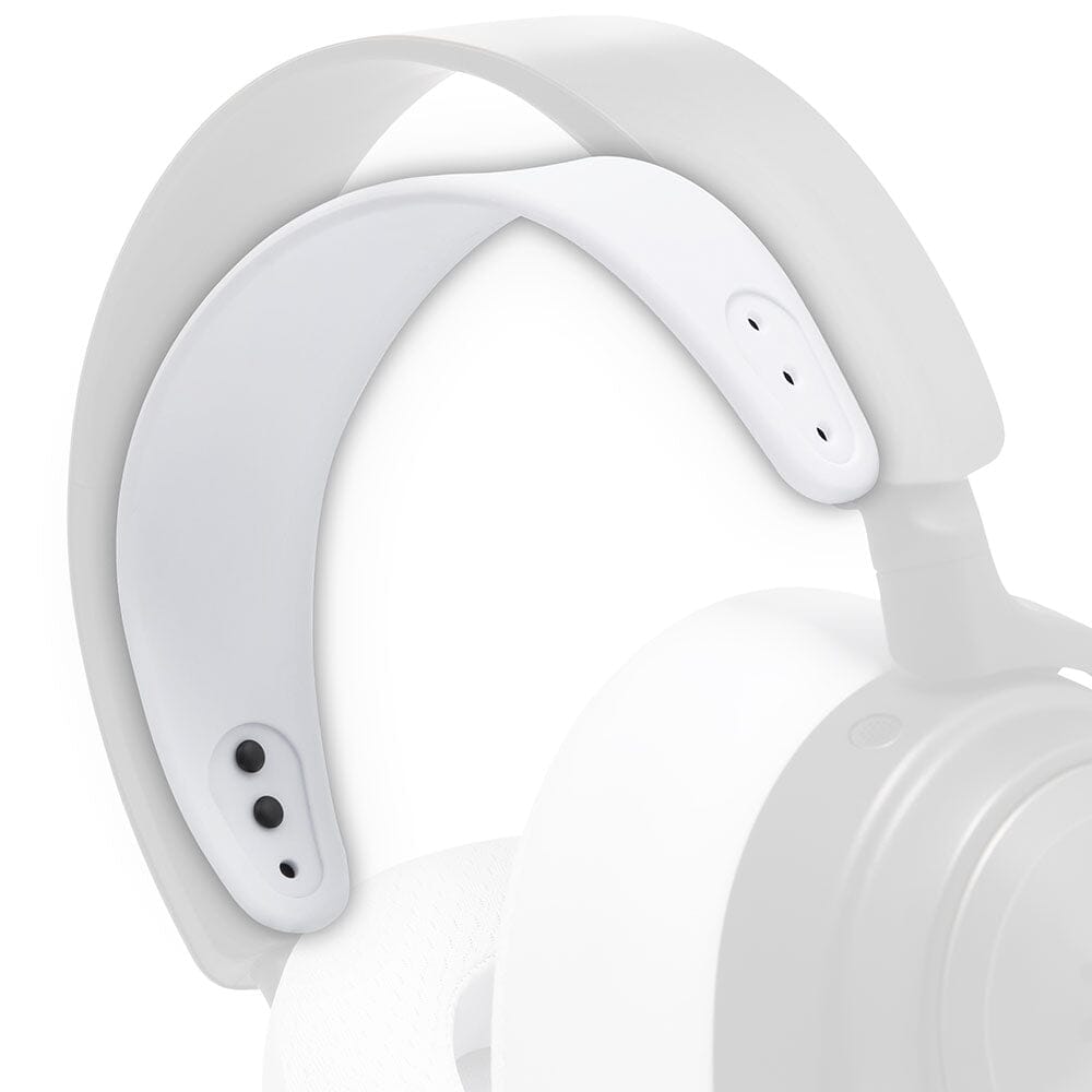 Apos Audio Wicked Cushions Headbands & Headband Covers Upgraded Headband Replacement for Arctis Nova Headphones White