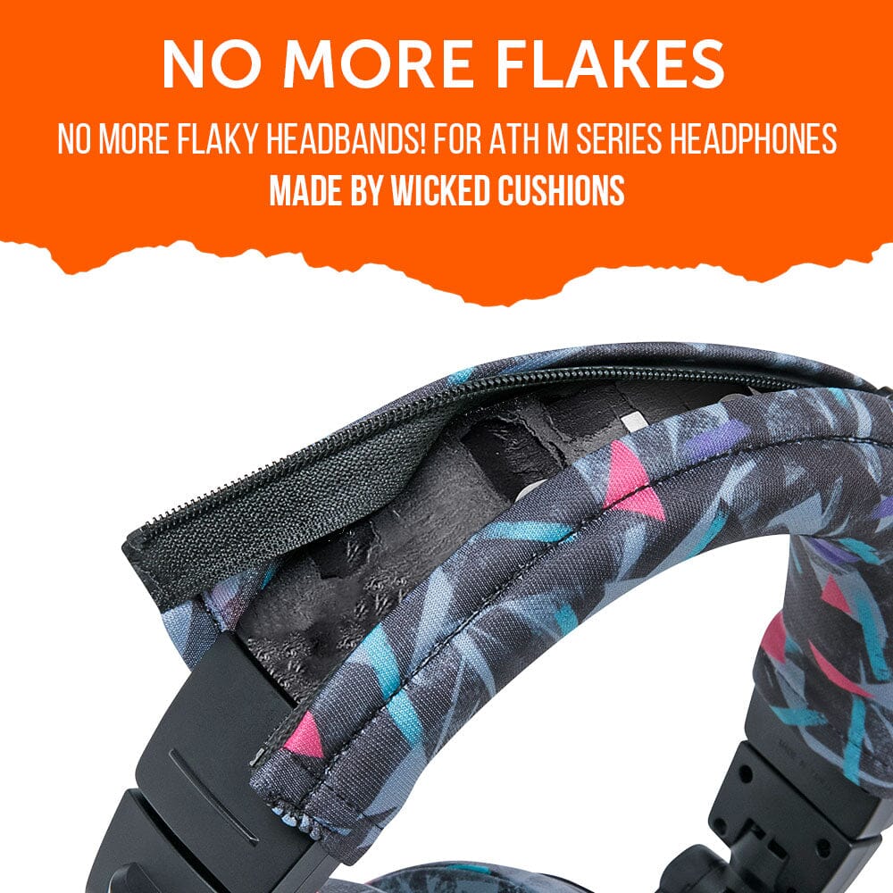 Apos Audio Wicked Cushions Headbands & Headband Covers WC BandZ V2 Protective Headband Cover For ATH M Series Headphones