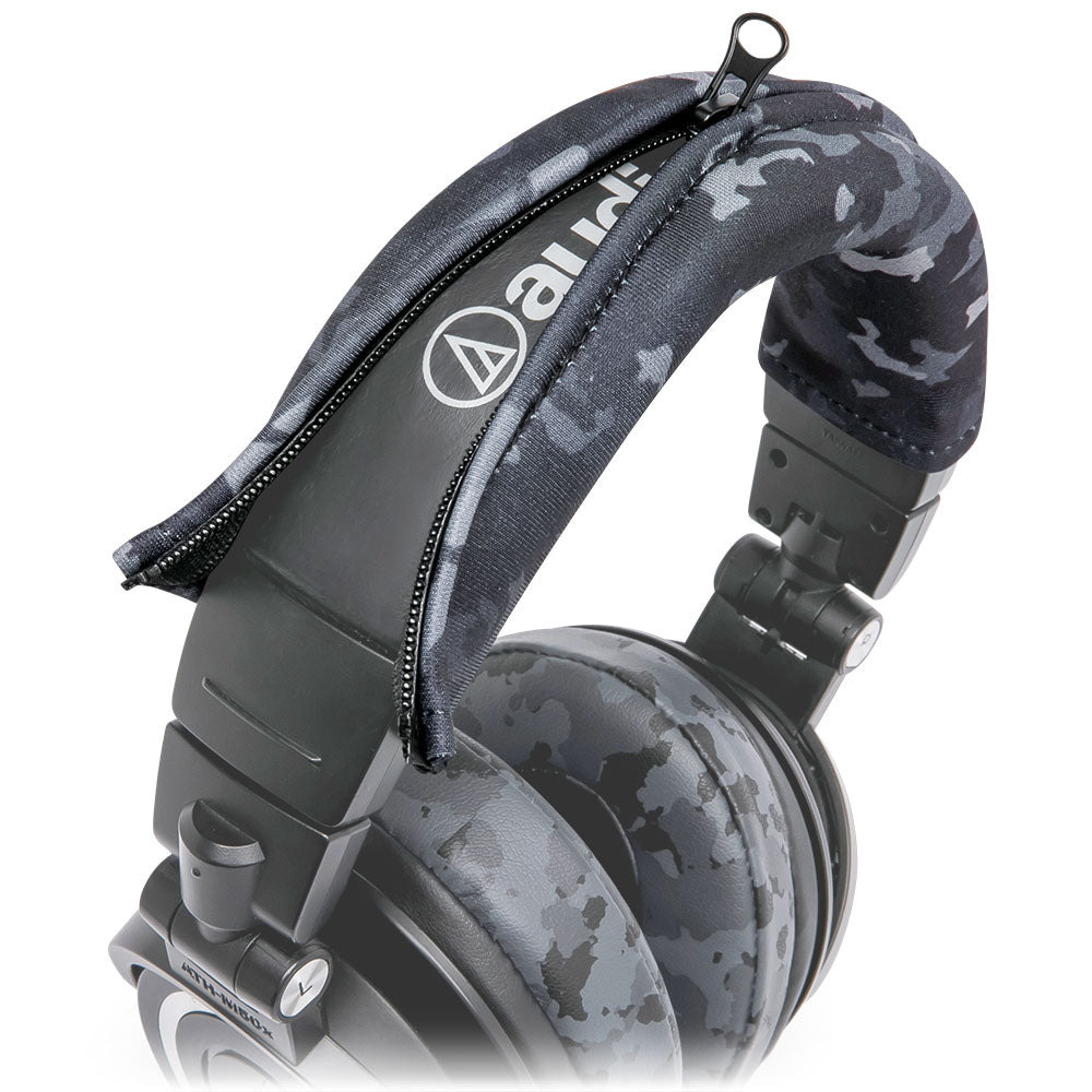 Apos Audio Wicked Cushions Headbands & Headband Covers WC BandZ V2 Protective Headband Cover For ATH M Series Headphones Black Camo