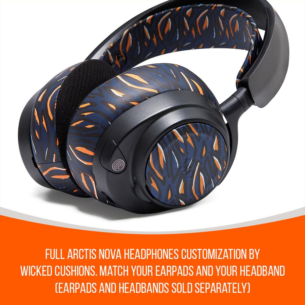 Apos Audio Wicked Cushions Speaker Plates WC Side Speaker Plates for Arctis Nova Headsets - Arctis Nova Booster Pack by Wicked Cushions