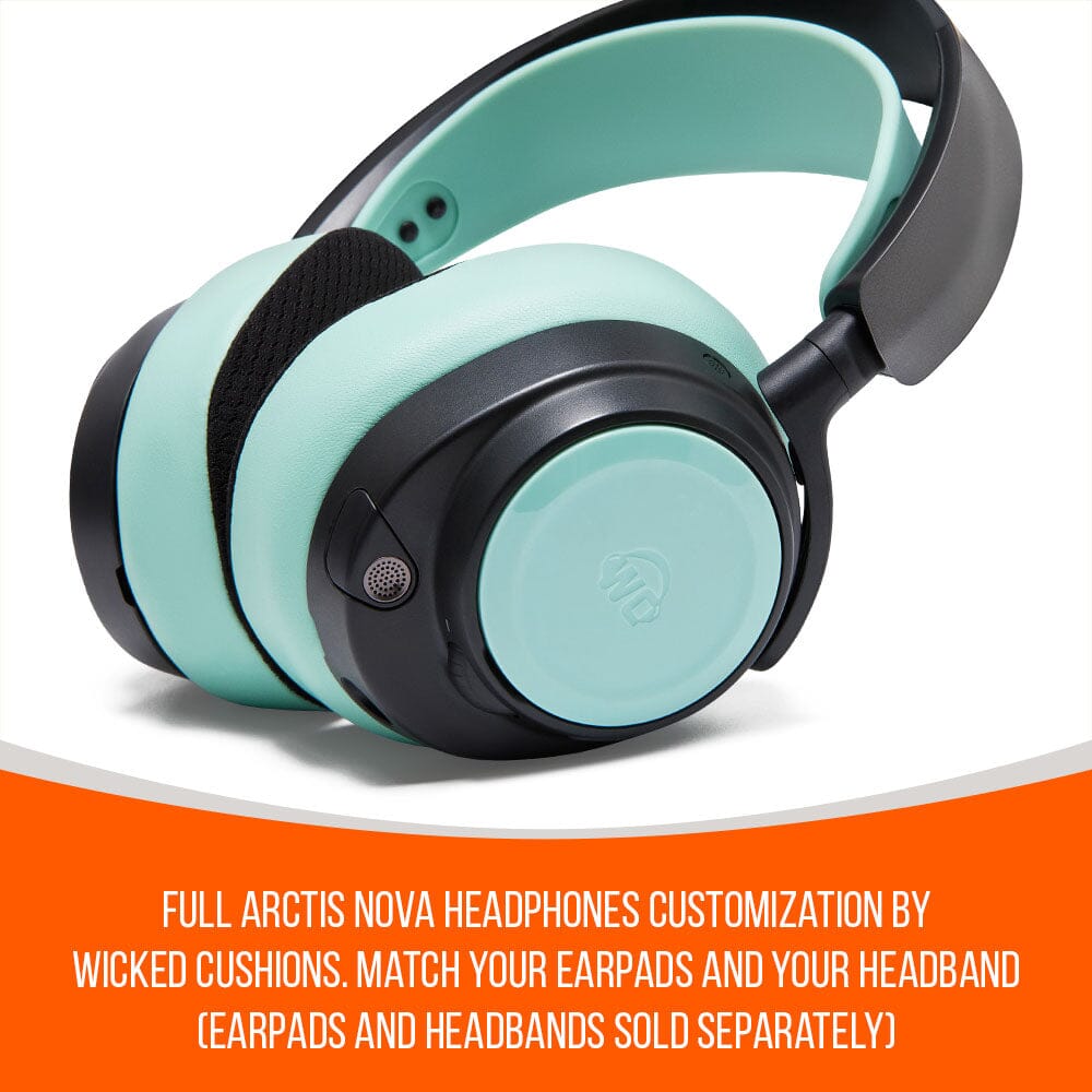 Apos Audio Wicked Cushions Speaker Plates WC Side Speaker Plates for Arctis Nova Headsets - Arctis Nova Booster Pack by Wicked Cushions