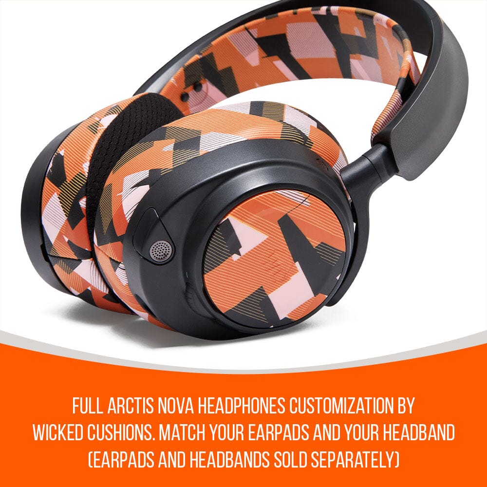 Apos Audio Wicked Cushions Speaker Plates WC Side Speaker Plates for Arctis Nova Headsets - Arctis Nova Booster Pack by Wicked Cushions