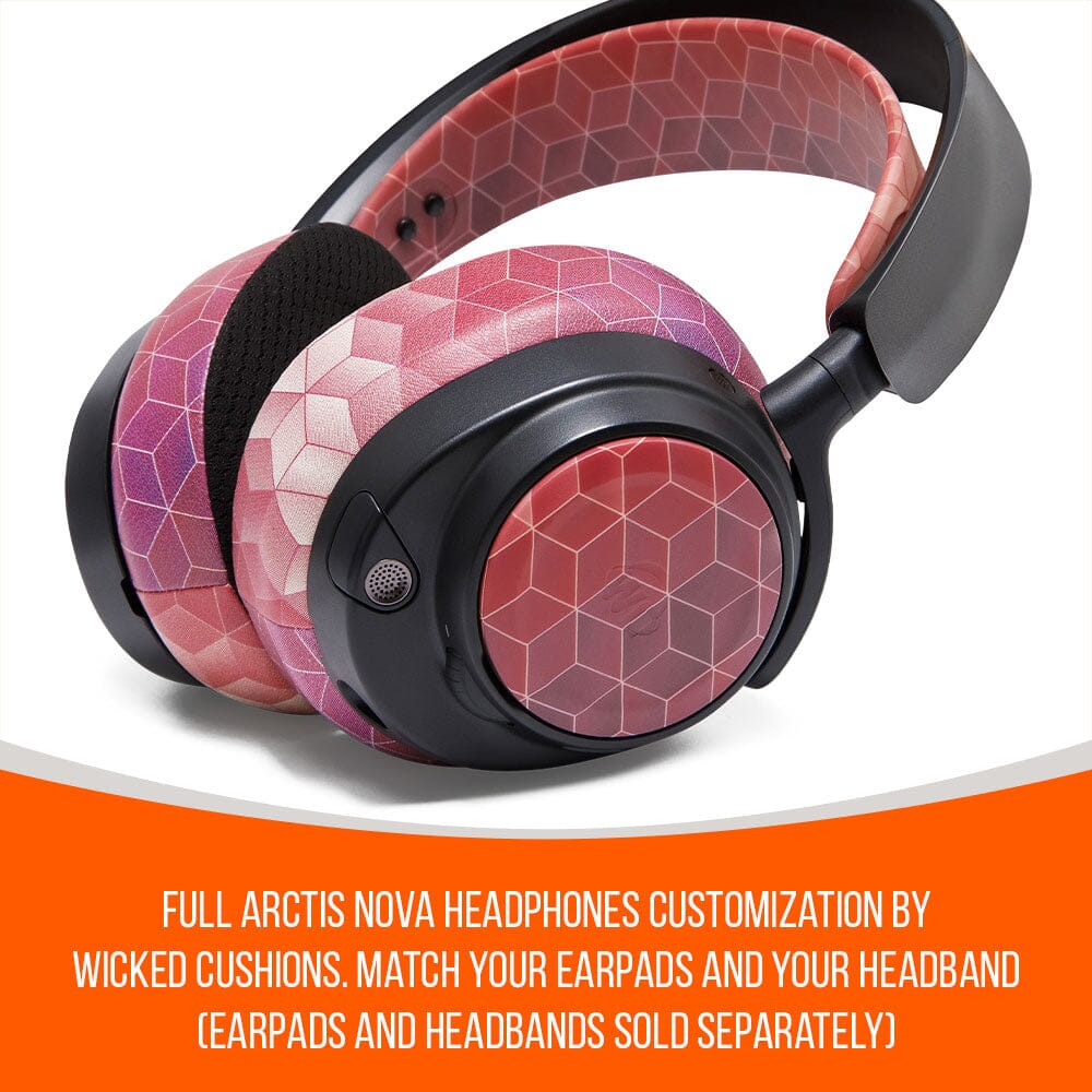 Apos Audio Wicked Cushions Speaker Plates WC Side Speaker Plates for Arctis Nova Headsets - Arctis Nova Booster Pack by Wicked Cushions