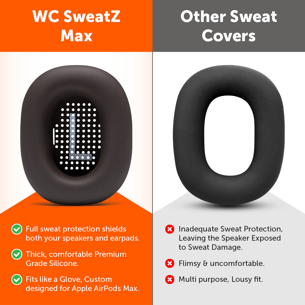 Apos Audio Wicked Cushions Sweat Covers Apple Airpods Max 1 Earpad Sweat Covers - WC SweatZ Max