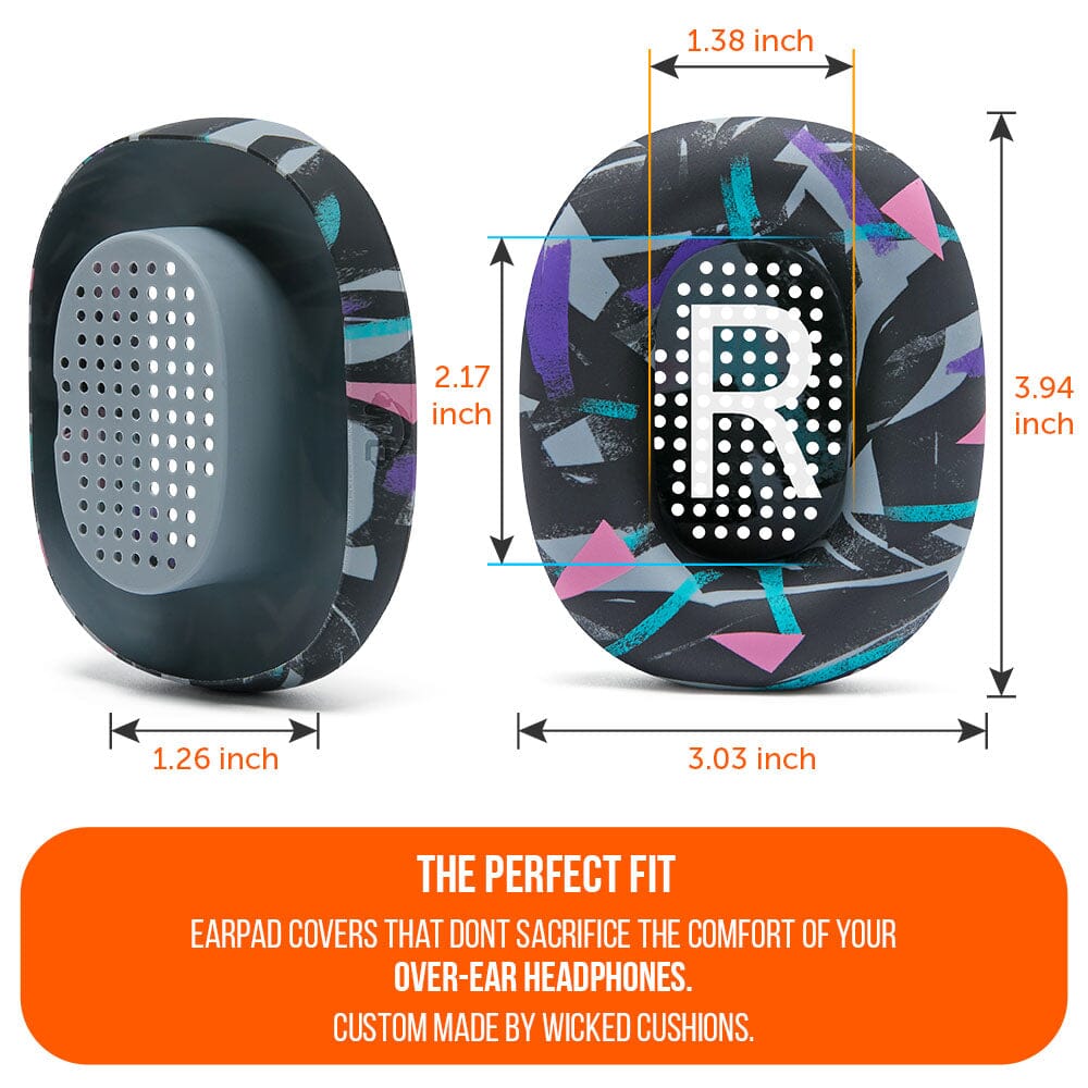 Apos Audio Wicked Cushions Sweat Covers Apple Airpods Max 1 Earpad Sweat Covers - WC SweatZ Max