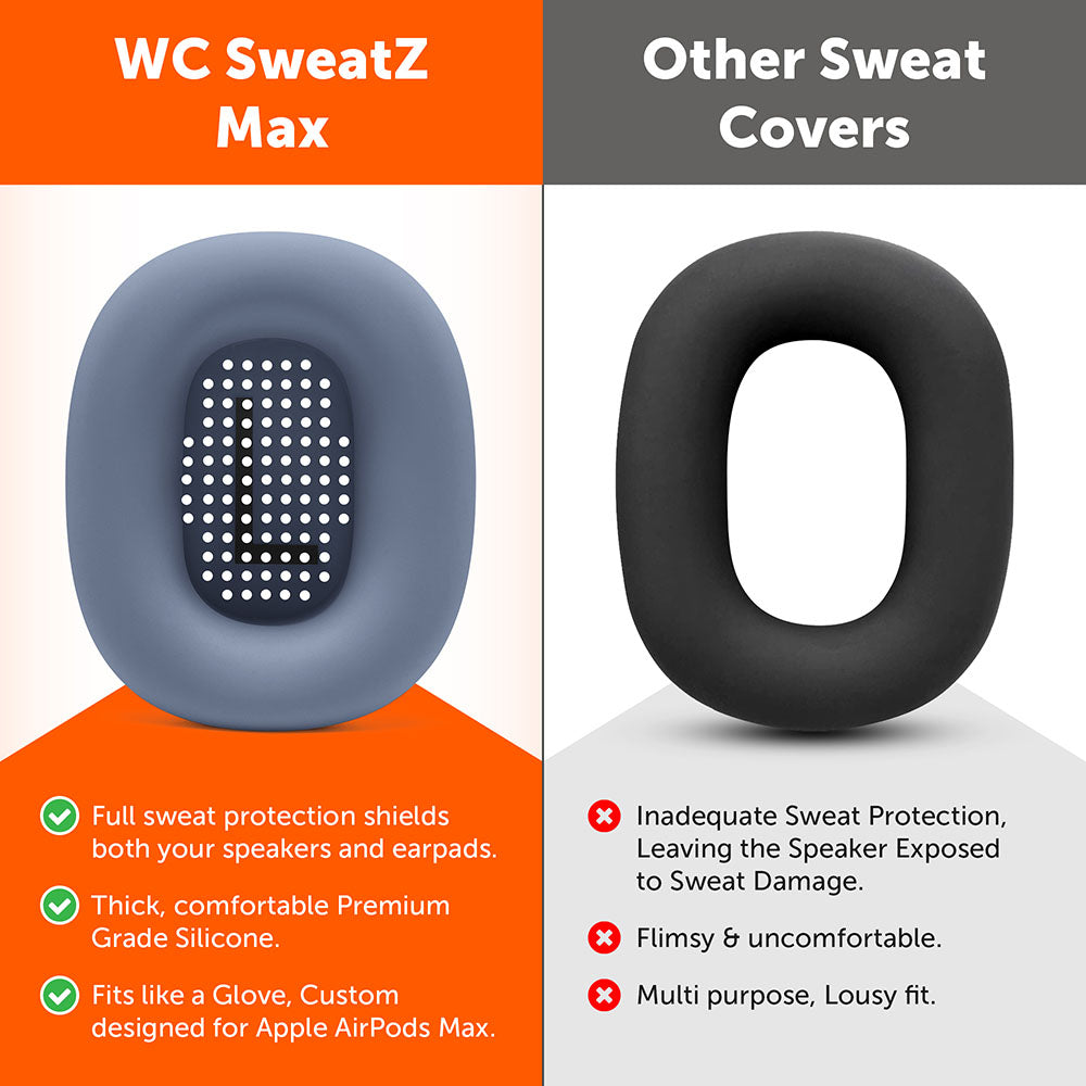 Apos Audio Wicked Cushions Sweat Covers Apple Airpods Max 1 Earpad Sweat Covers - WC SweatZ Max