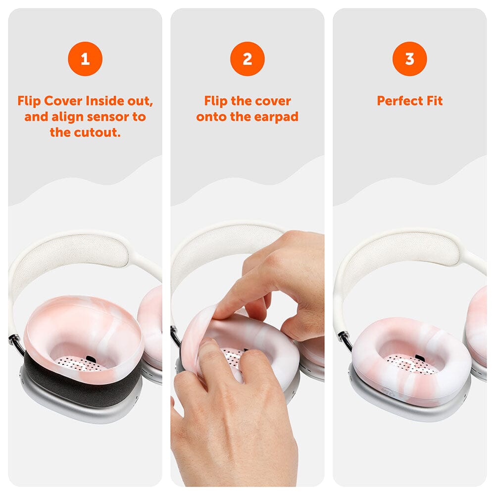 Apos Audio Wicked Cushions Sweat Covers Apple Airpods Max 1 Earpad Sweat Covers - WC SweatZ Max