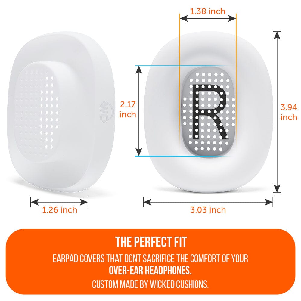 Apos Audio Wicked Cushions Sweat Covers Apple Airpods Max 1 Earpad Sweat Covers - WC SweatZ Max