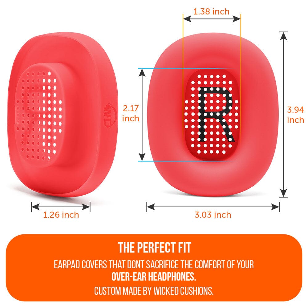 Apos Audio Wicked Cushions Sweat Covers Apple Airpods Max 1 Earpad Sweat Covers - WC SweatZ Max