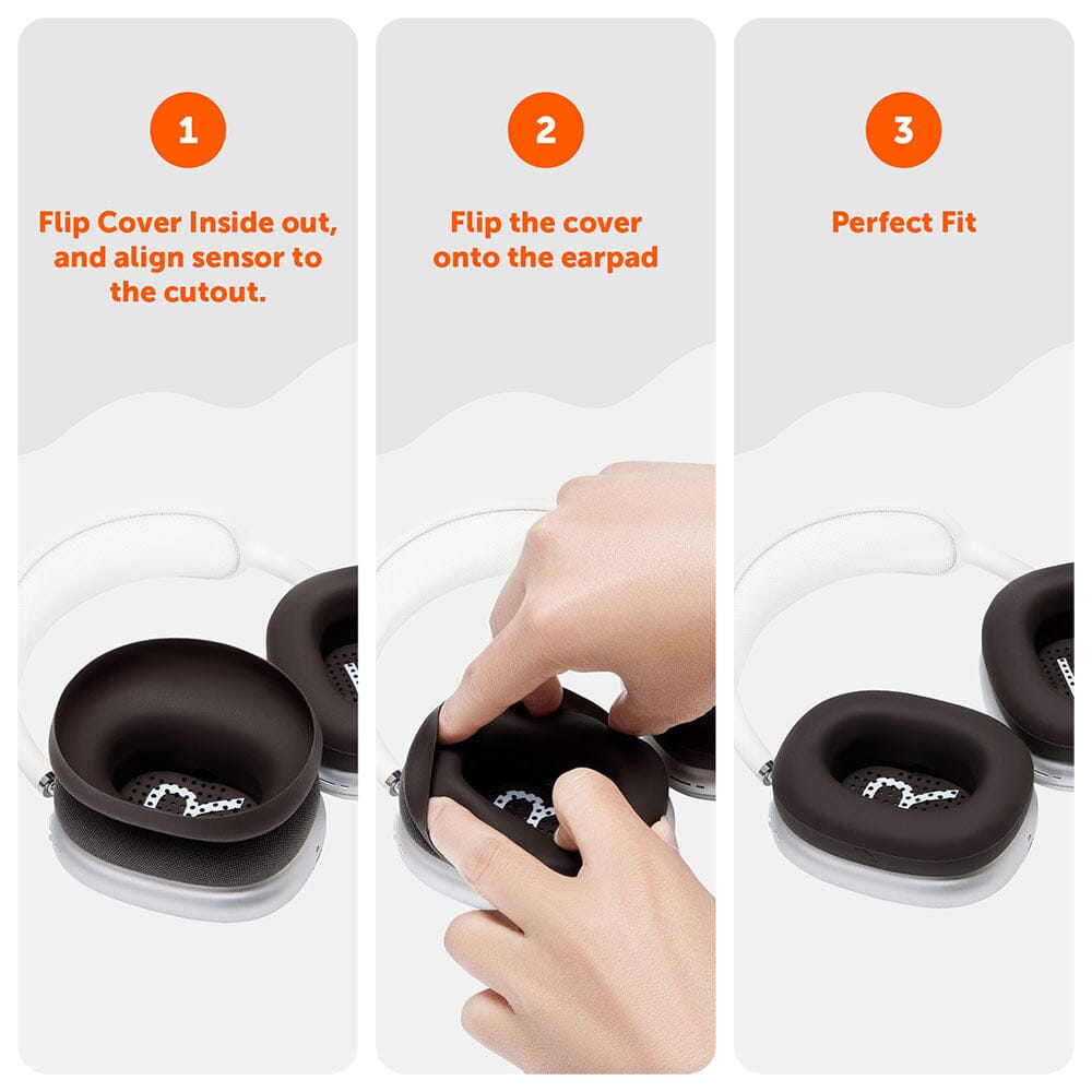 Apos Audio Wicked Cushions Sweat Covers Apple Airpods Max 1 Earpad Sweat Covers - WC SweatZ Max