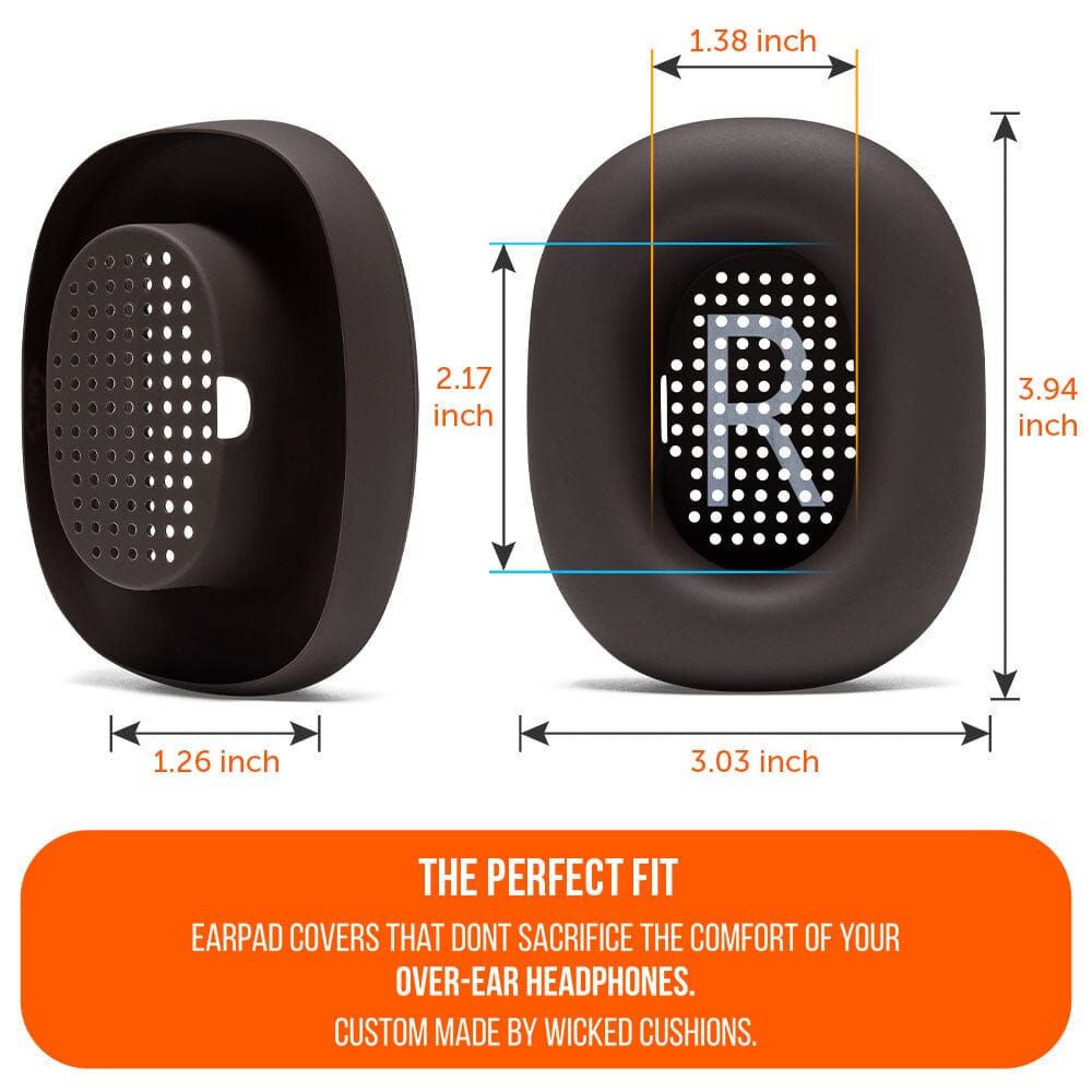 Apos Audio Wicked Cushions Sweat Covers Apple Airpods Max 1 Earpad Sweat Covers - WC SweatZ Max