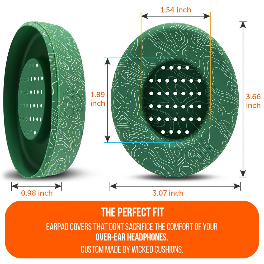 Apos Audio Wicked Cushions Sweat Covers Beats Studio 2 & 3 Earpad Sweat Covers - WC SweatZ Studio