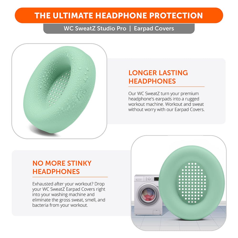 Apos Audio Wicked Cushions Sweat Covers Beats Studio Pro Earpad Sweat Covers - WC SweatZ Studio Pro