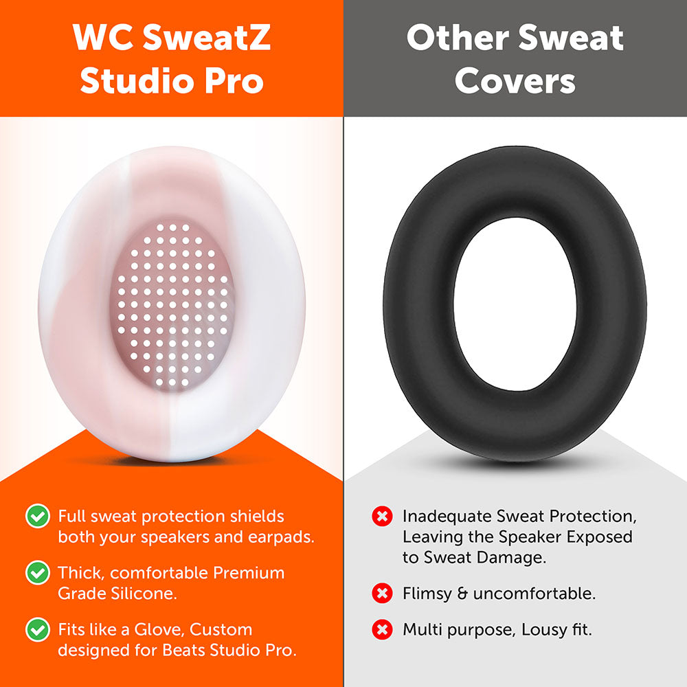 Apos Audio Wicked Cushions Sweat Covers Beats Studio Pro Earpad Sweat Covers - WC SweatZ Studio Pro