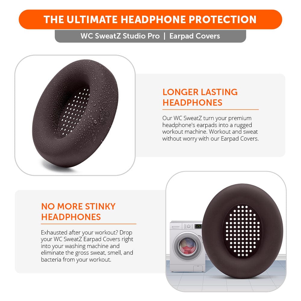 Apos Audio Wicked Cushions Sweat Covers Beats Studio Pro Earpad Sweat Covers - WC SweatZ Studio Pro
