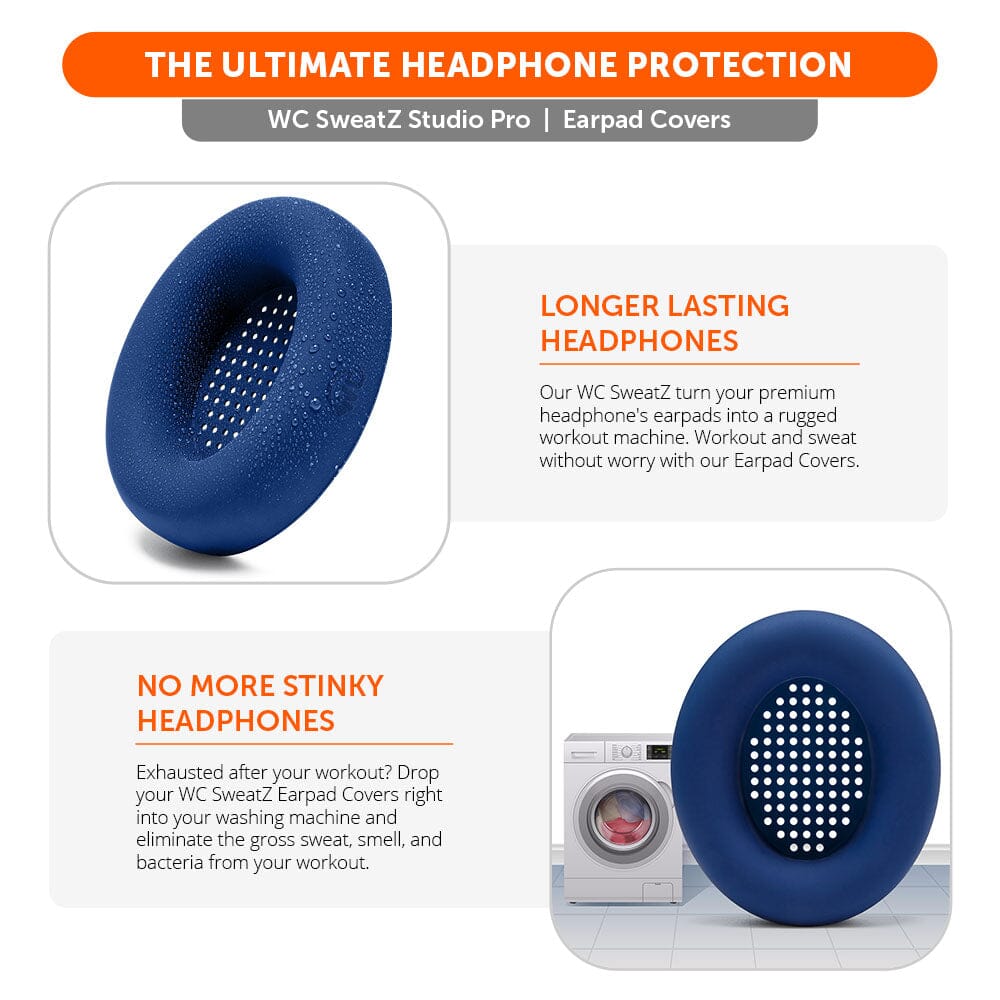 Apos Audio Wicked Cushions Sweat Covers Beats Studio Pro Earpad Sweat Covers - WC SweatZ Studio Pro