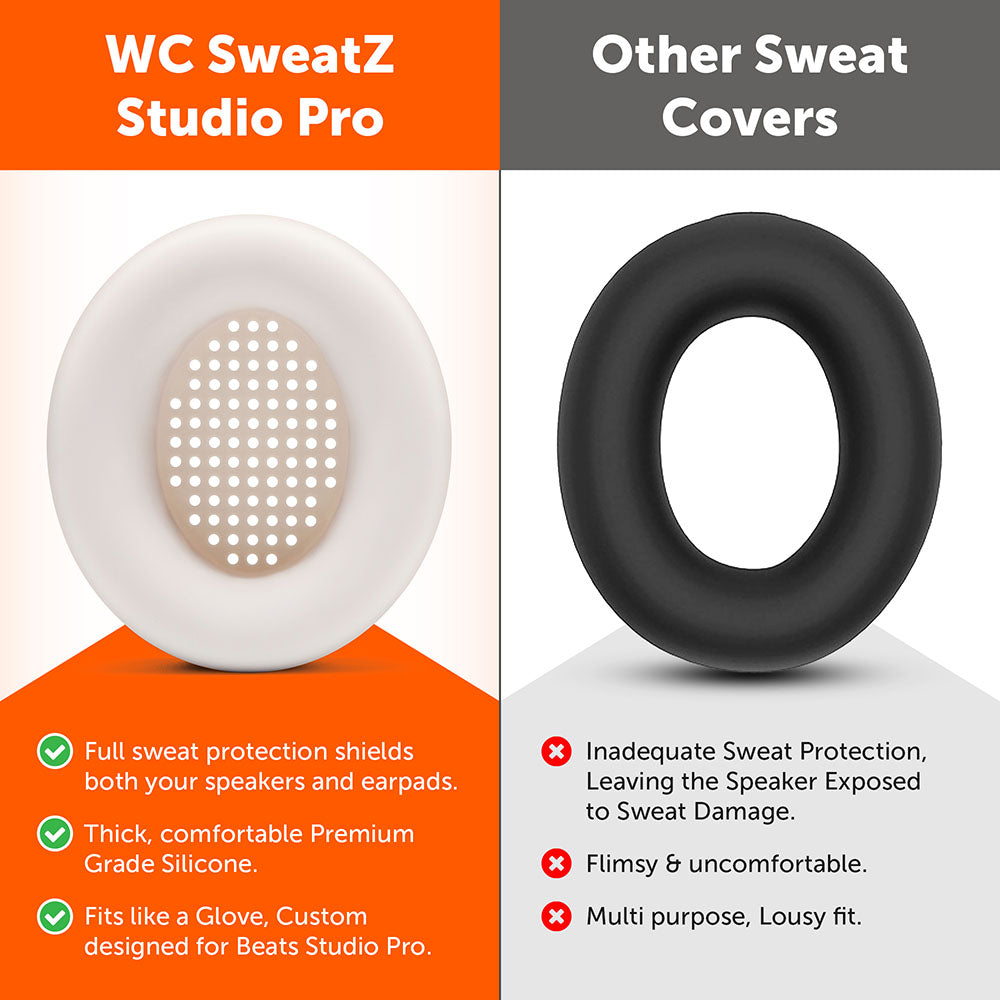 Apos Audio Wicked Cushions Sweat Covers Beats Studio Pro Earpad Sweat Covers - WC SweatZ Studio Pro