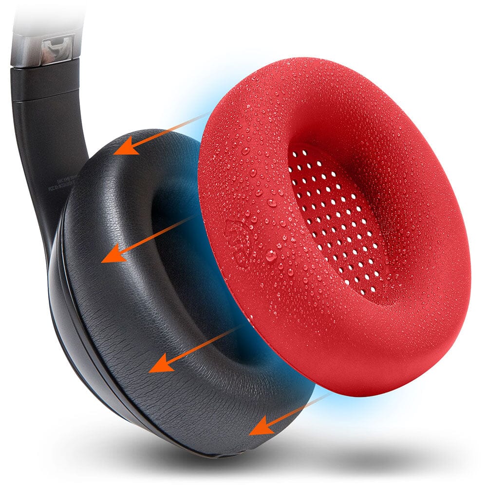 Apos Audio Wicked Cushions Sweat Covers Beats Studio Pro Earpad Sweat Covers - WC SweatZ Studio Pro Red