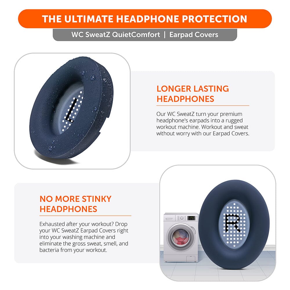 Apos Audio Wicked Cushions Sweat Covers Bose QuietComfort Earpad Sweat Covers - WC SweatZ