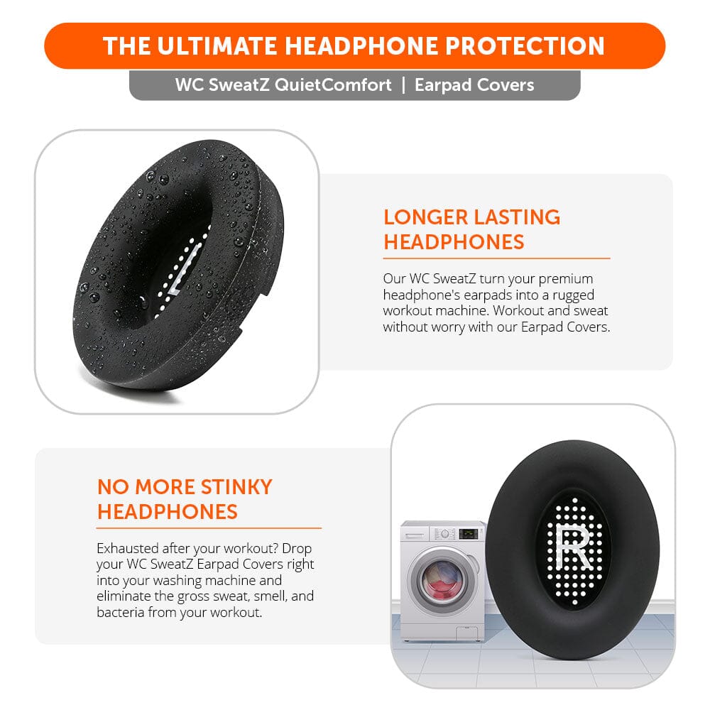 Apos Audio Wicked Cushions Sweat Covers Bose QuietComfort Earpad Sweat Covers - WC SweatZ