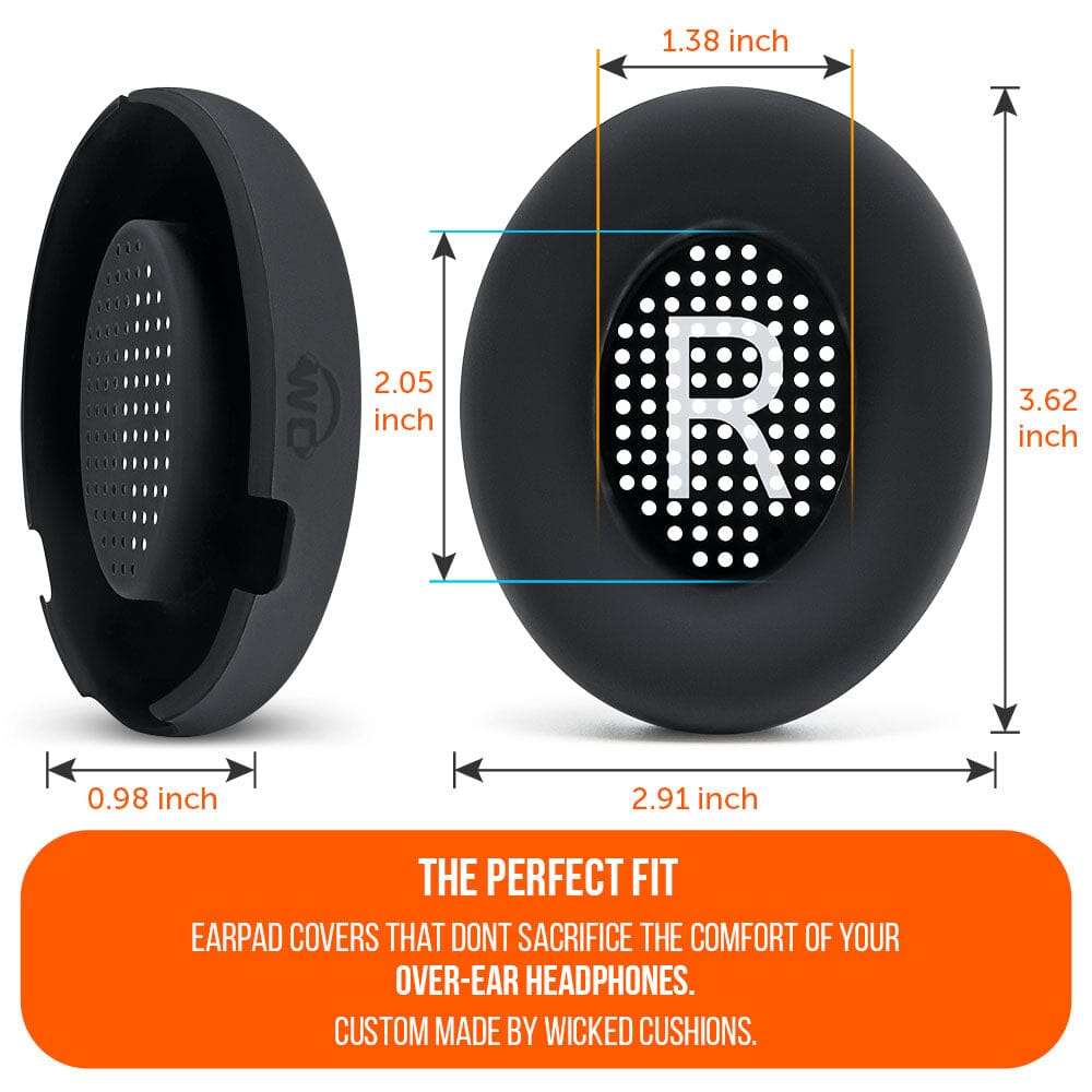 Apos Audio Wicked Cushions Sweat Covers Bose QuietComfort Ultra Gen 1 & Gen 2 Earpad Sweat Covers - WC SweatZ QC Ultra