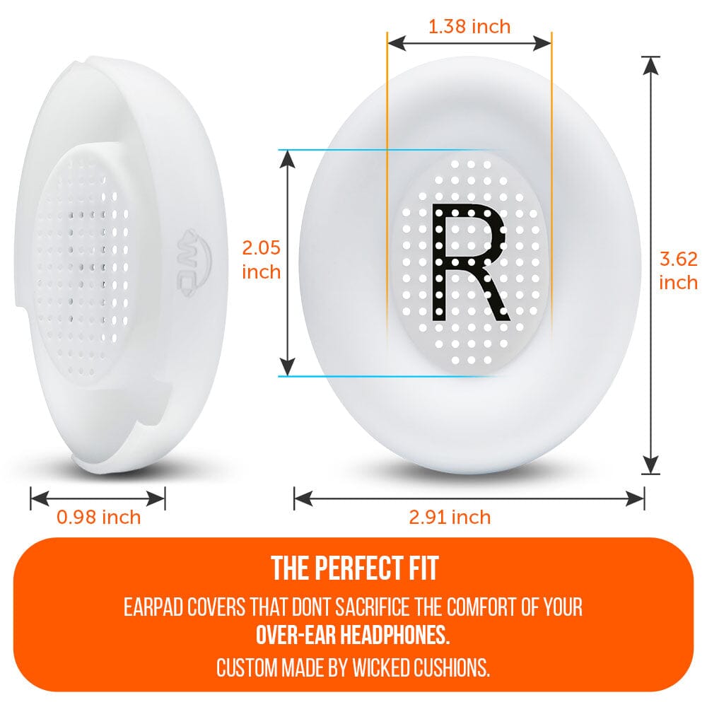 Apos Audio Wicked Cushions Sweat Covers Bose QuietComfort Ultra Gen 1 & Gen 2 Earpad Sweat Covers - WC SweatZ QC Ultra