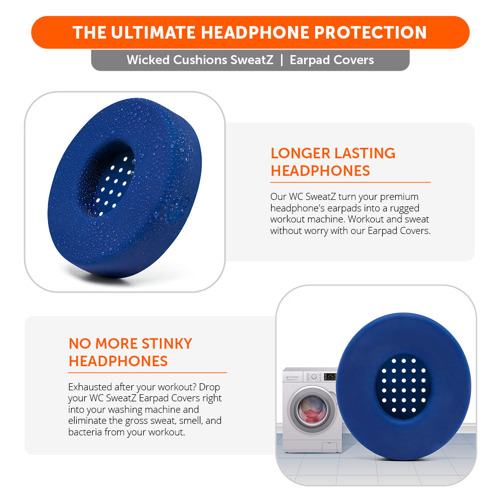 Apos Audio Wicked Cushions Sweat Covers Small WC SweatZ Protective Headphone Earpad Covers