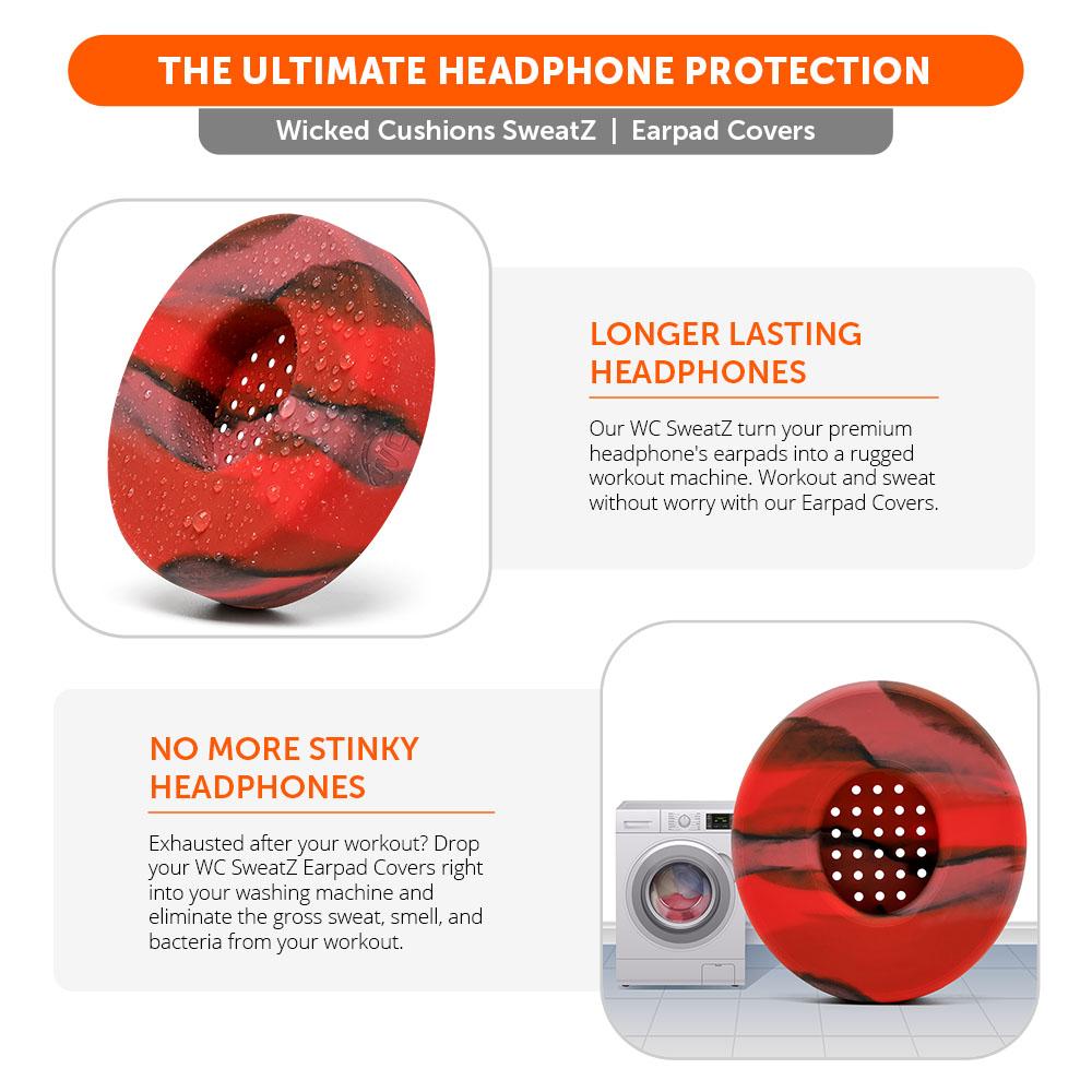 Apos Audio Wicked Cushions Sweat Covers Small WC SweatZ Protective Headphone Earpad Covers