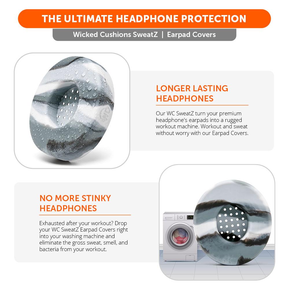 Apos Audio Wicked Cushions Sweat Covers Small WC SweatZ Protective Headphone Earpad Covers