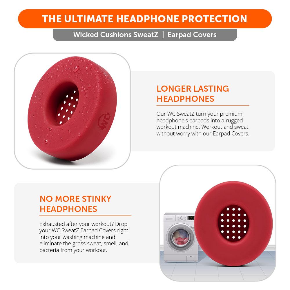 Apos Audio Wicked Cushions Sweat Covers Small WC SweatZ Protective Headphone Earpad Covers