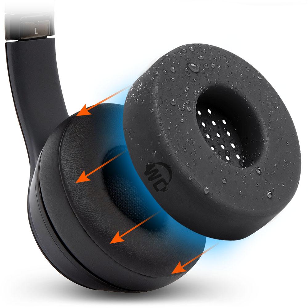 Apos Audio Wicked Cushions Sweat Covers Small WC SweatZ Protective Headphone Earpad Covers Black