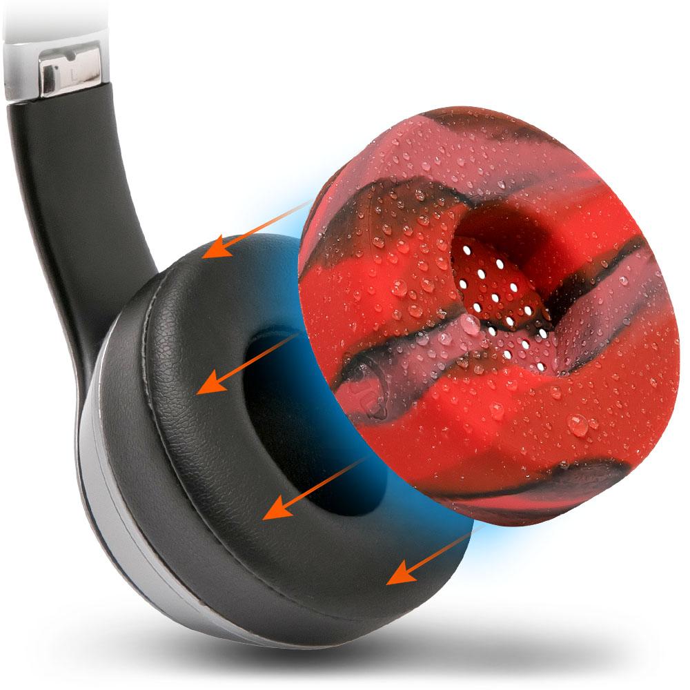 Apos Audio Wicked Cushions Sweat Covers Small WC SweatZ Protective Headphone Earpad Covers Lava