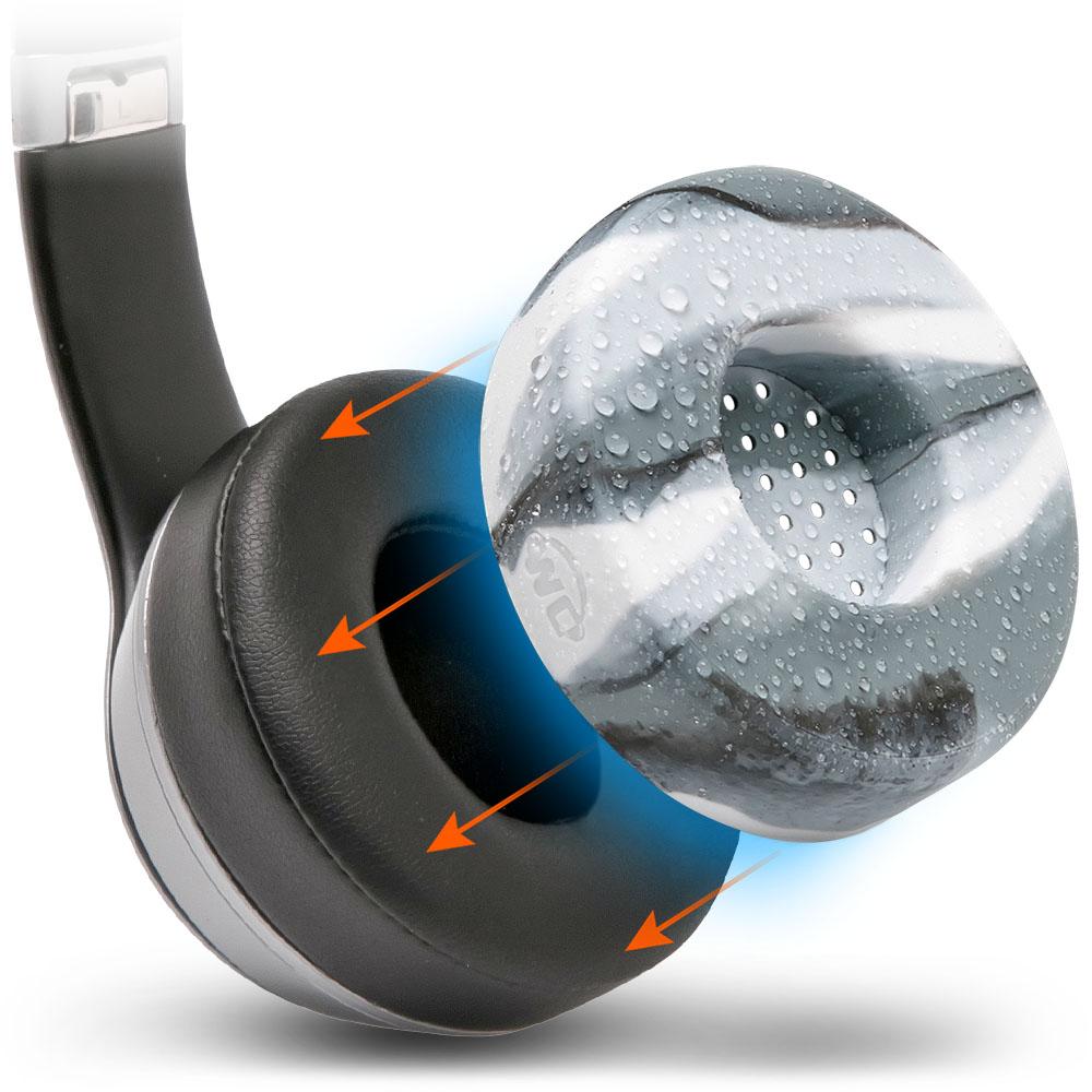 Apos Audio Wicked Cushions Sweat Covers Small WC SweatZ Protective Headphone Earpad Covers Marble