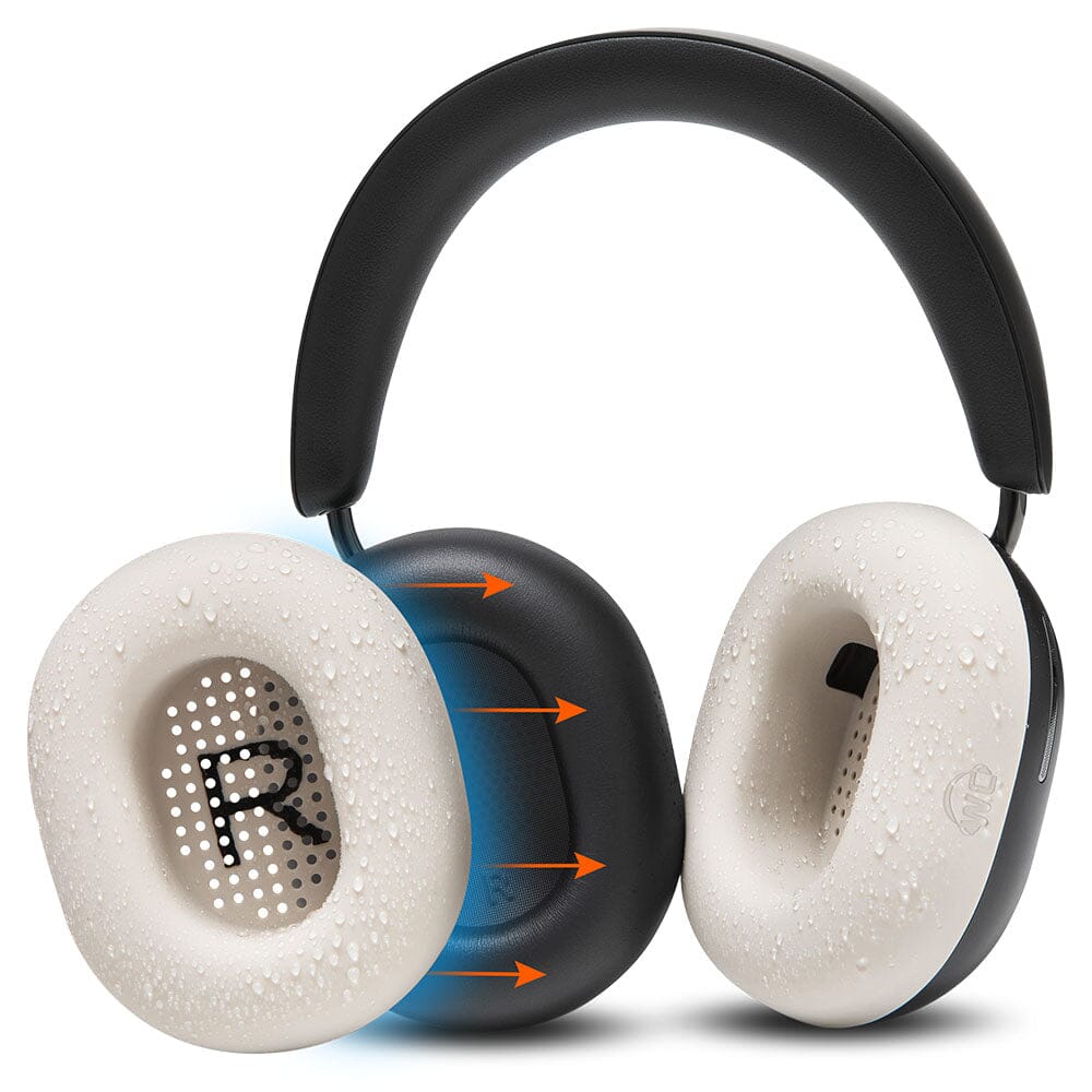 Apos Audio Wicked Cushions Sweat Covers Sonos Ace Earpad Sweat Covers - WC SweatZ Ace Beige