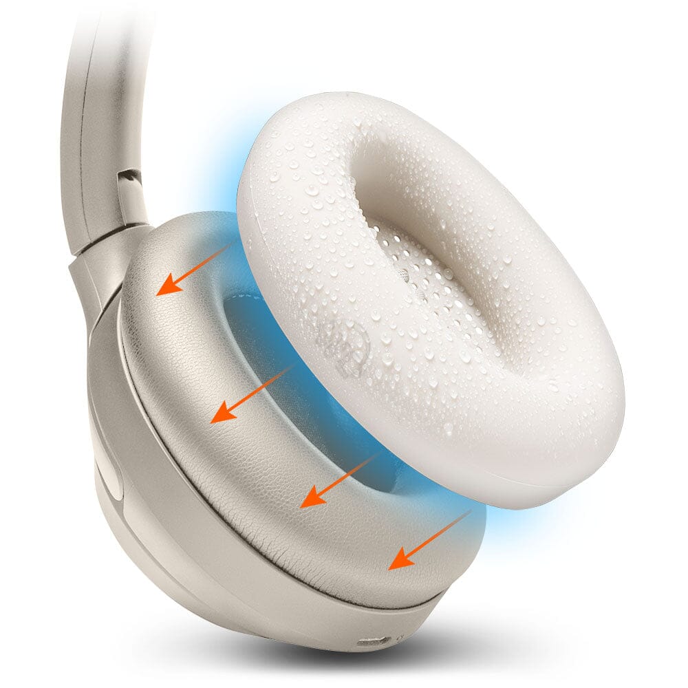 Apos Audio Wicked Cushions Sweat Covers Sony WH-1000XM3 Earpad Sweat Covers - WC SweatZ Beige
