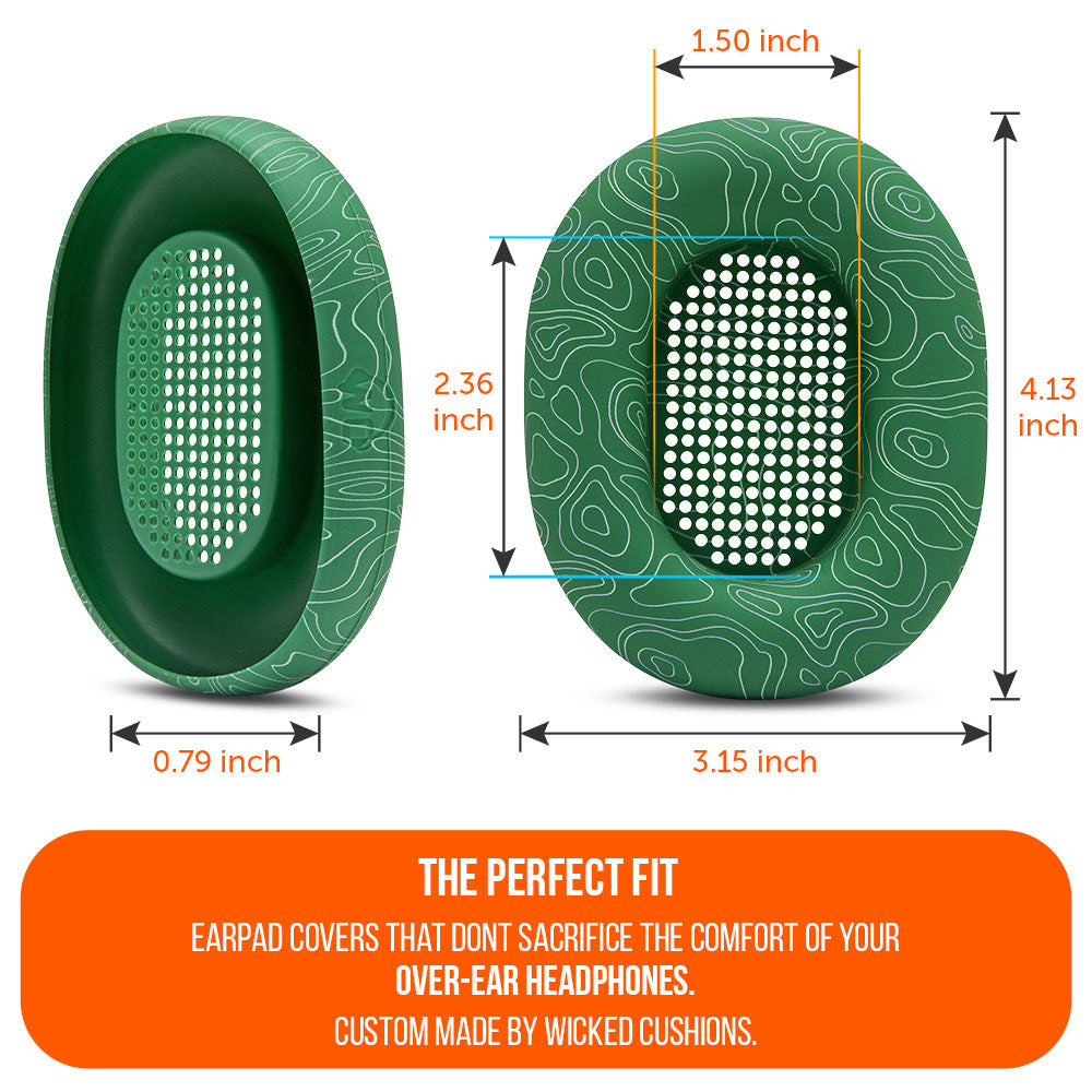 Apos Audio Wicked Cushions Sweat Covers Sony WH-1000XM5 Earpad Sweat Covers - WC SweatZ