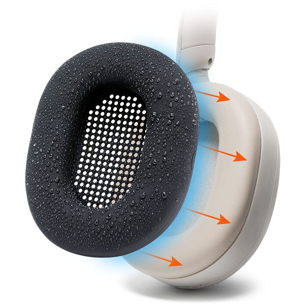 Apos Audio Wicked Cushions Sweat Covers Sony WH-1000XM5 Earpad Sweat Covers - WC SweatZ Black