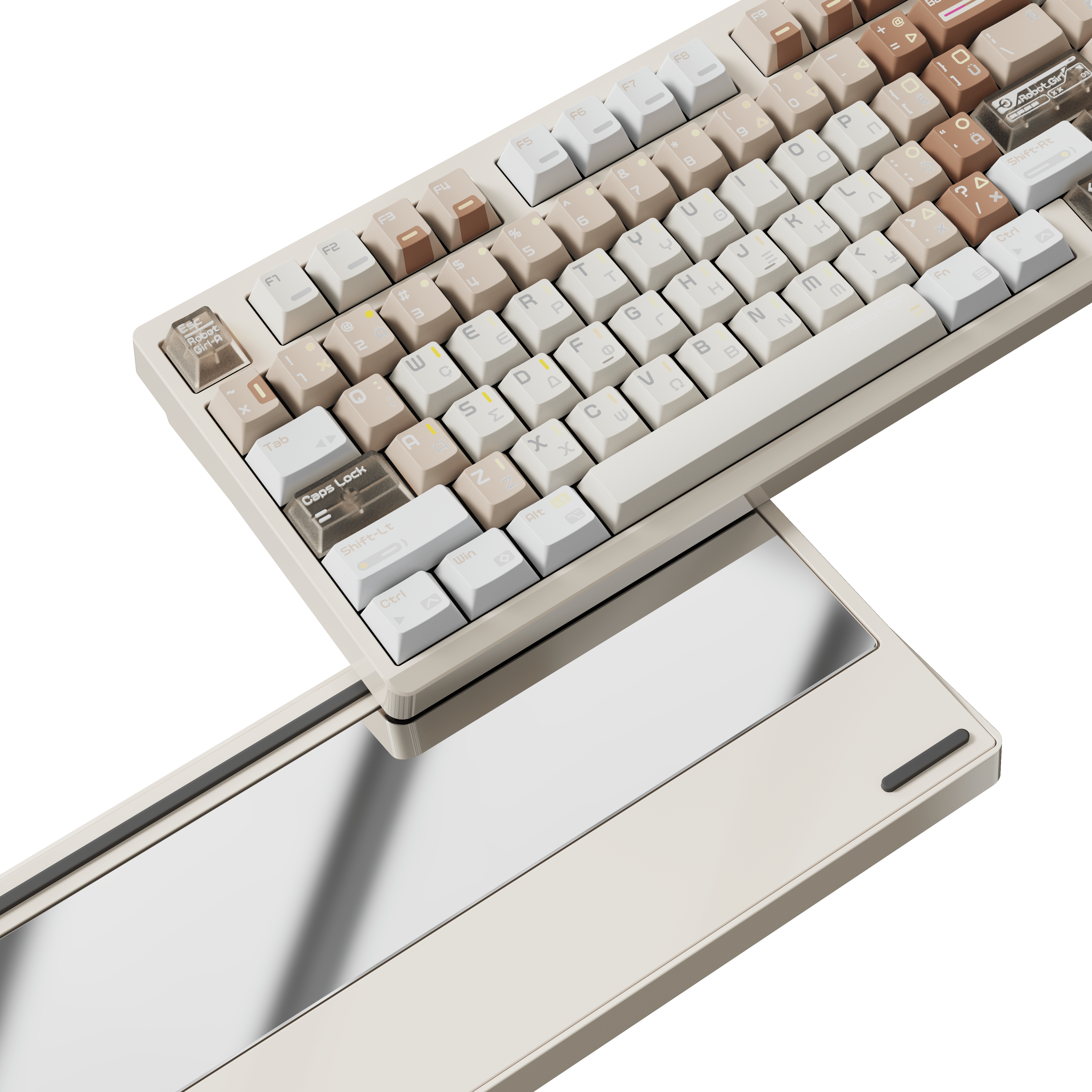 Apos Audio x Mechanical Keyboards R075 Compact Keyboard Frankfurt (Cream)