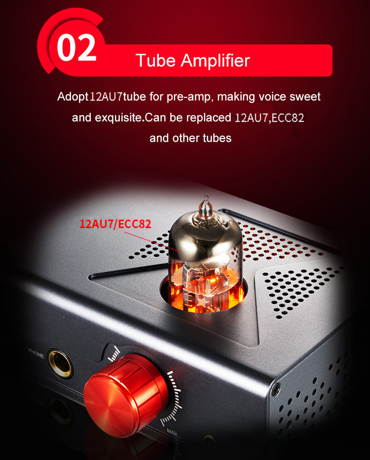 Apos Audio xDuoo Headphone Amp (Tube) xDuoo MT-601s Tube Class-A Headphone Amplifier (Apos Certified) Open Box - Good