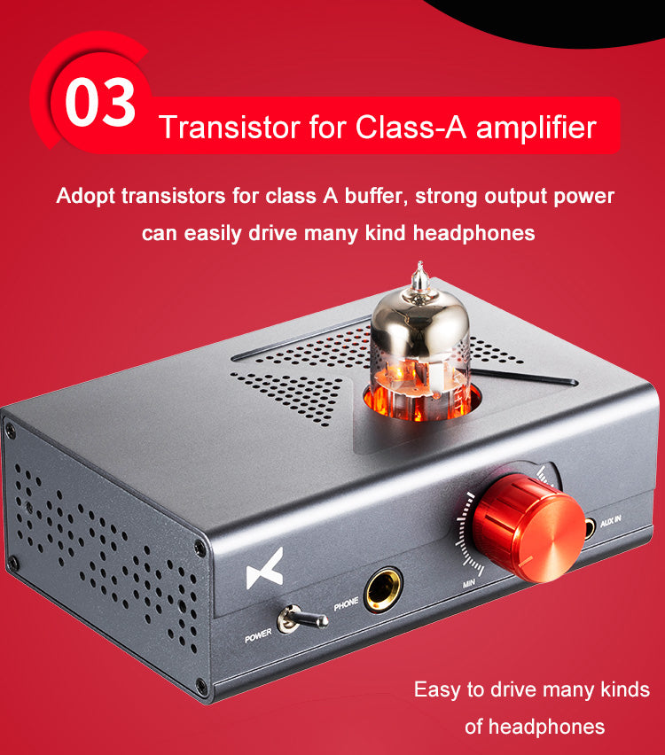 Apos Audio xDuoo Headphone Amp (Tube) xDuoo MT-601s Tube Class-A Headphone Amplifier (Apos Certified) Open Box - Good