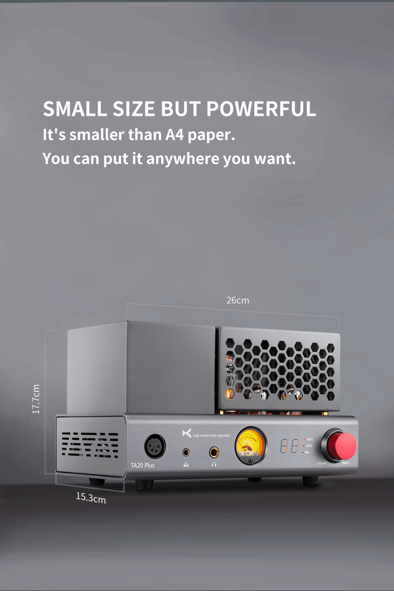 Apos Audio xDuoo Headphone Amp (Tube) xDuoo TA-20 Plus Balanced Tube Headphone Amplifier
