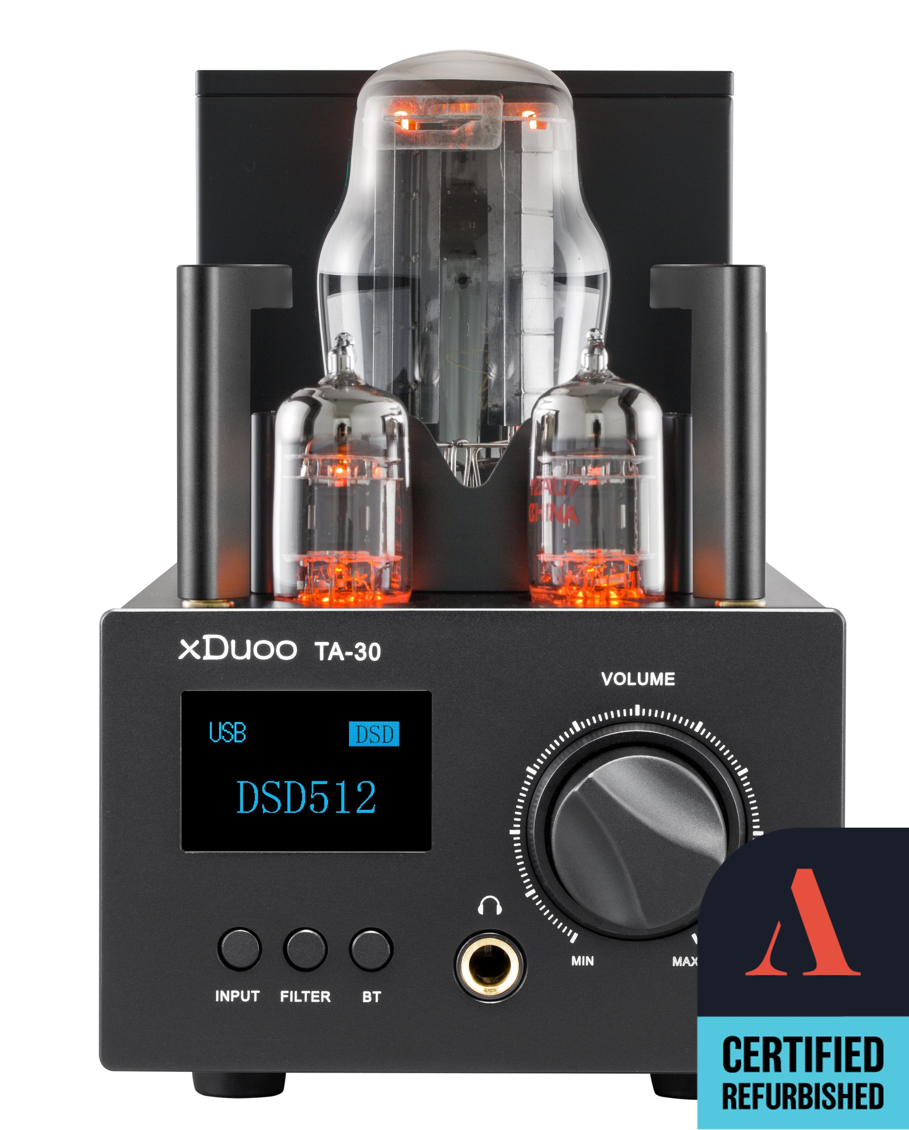 Apos Audio xDuoo Headphone Amp (Tube) xDuoo TA-30 Tube Headphone Amp (Apos Certified Refurbished)