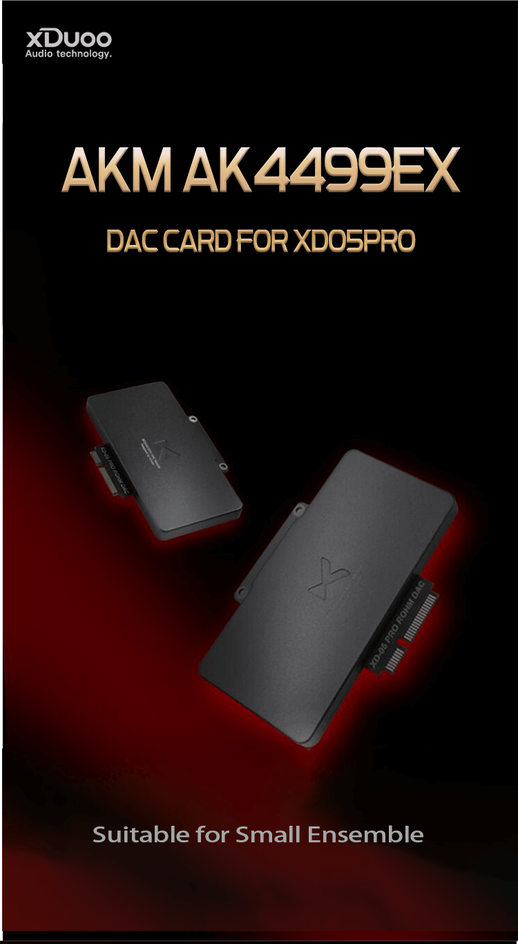 xDuoo AKM AK4499EX DAC Card for XD05 Pro Hard Nucleus Modular DAC/Amp