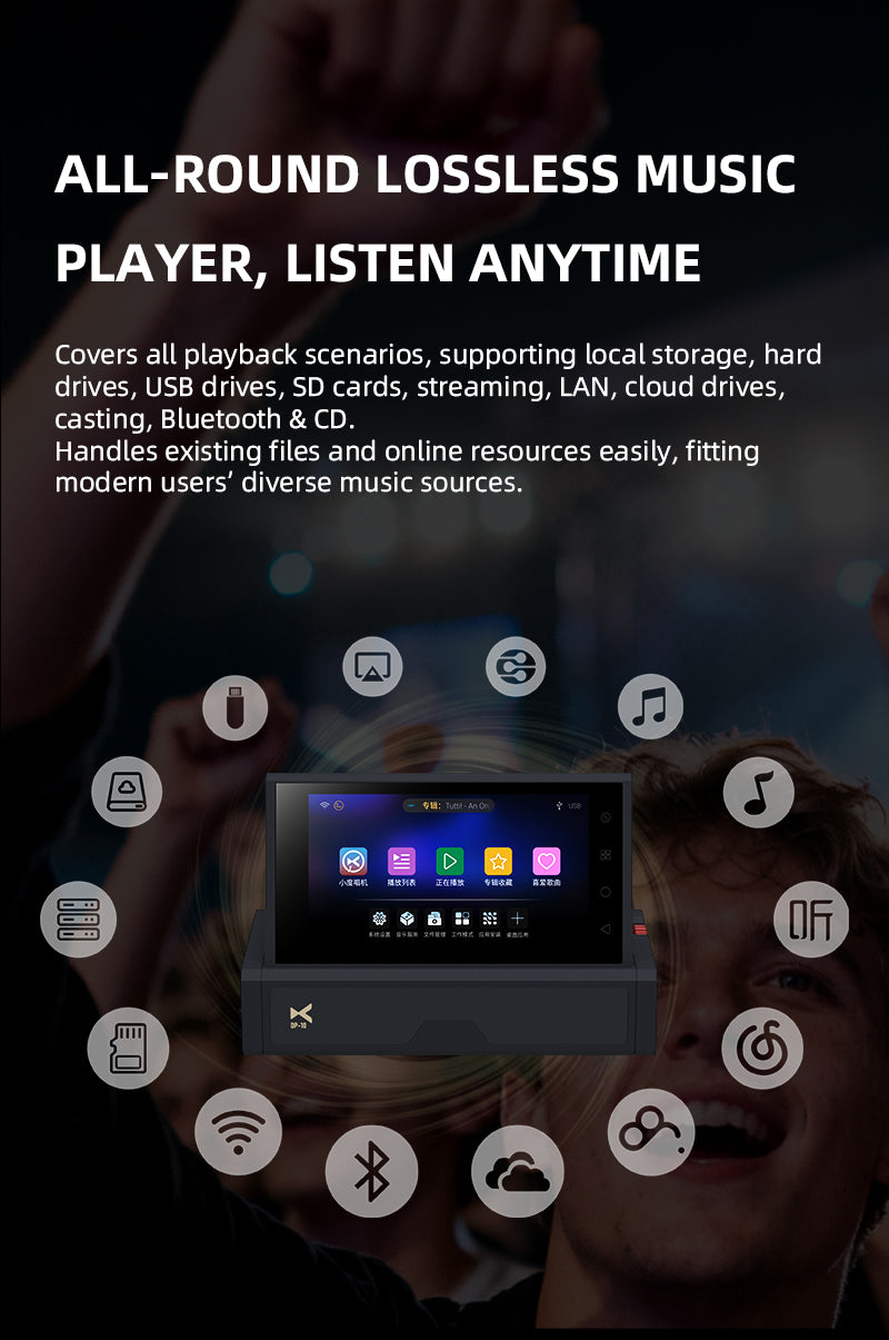 Apos Audio xDuoo Headphone DAC/Amp xDuoo DP-10 Digital Music Transport