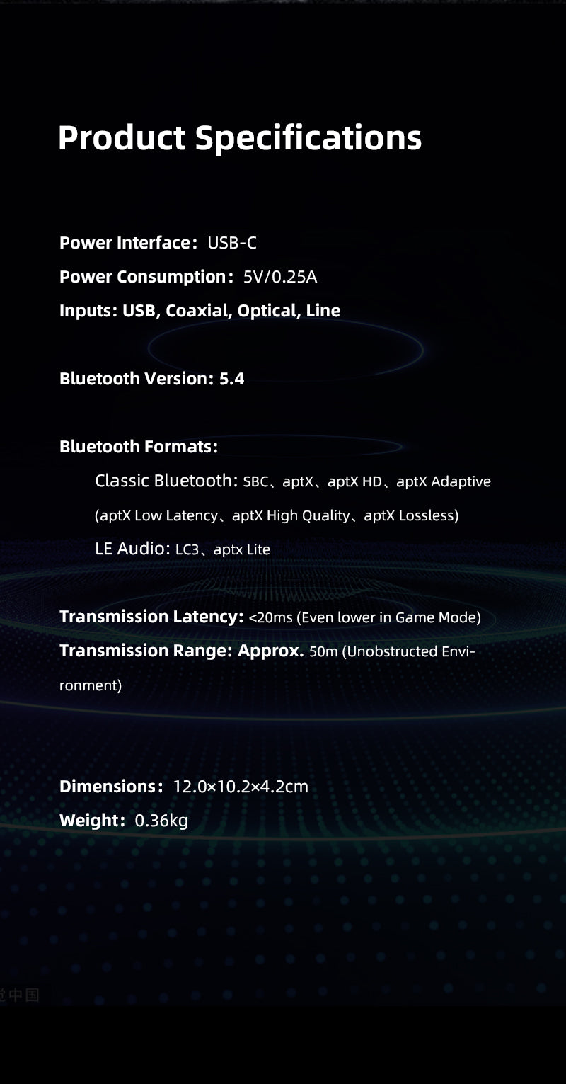 Apos Audio xDuoo Headphone DAC/Amp xDuoo MX-02 HD Bluetooth Audio Transmitter